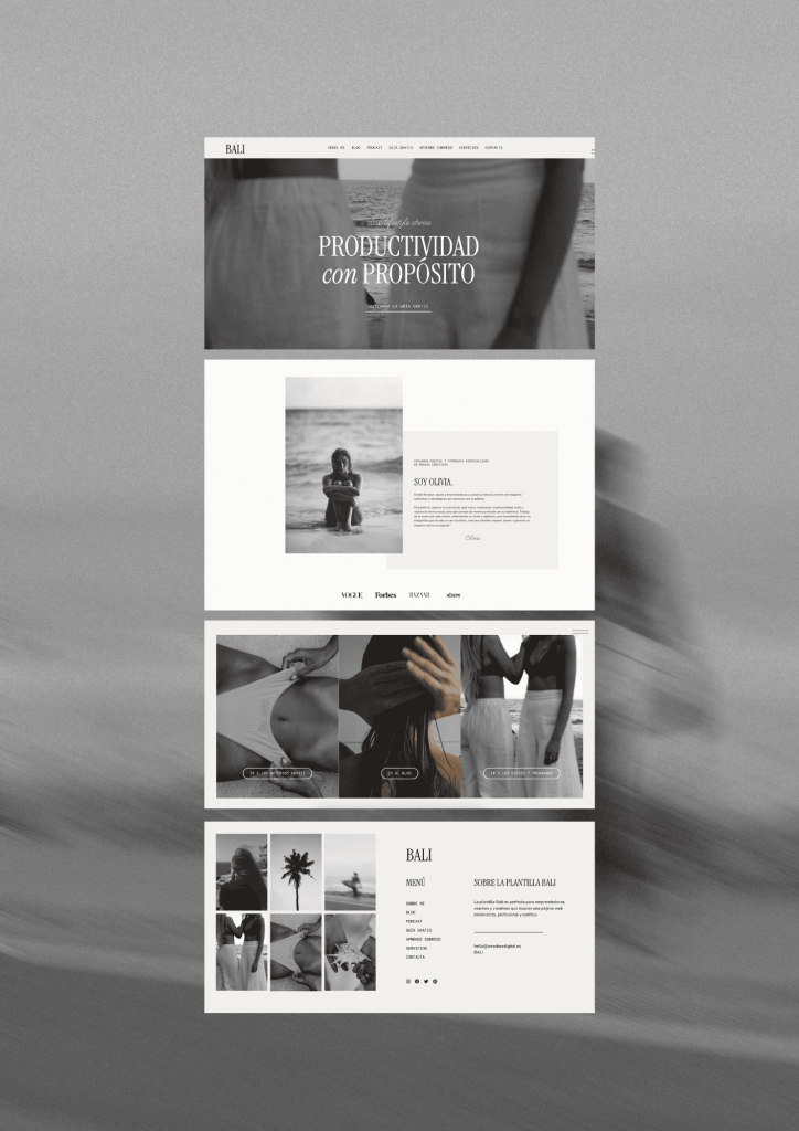 Páginas web para emprendedoras